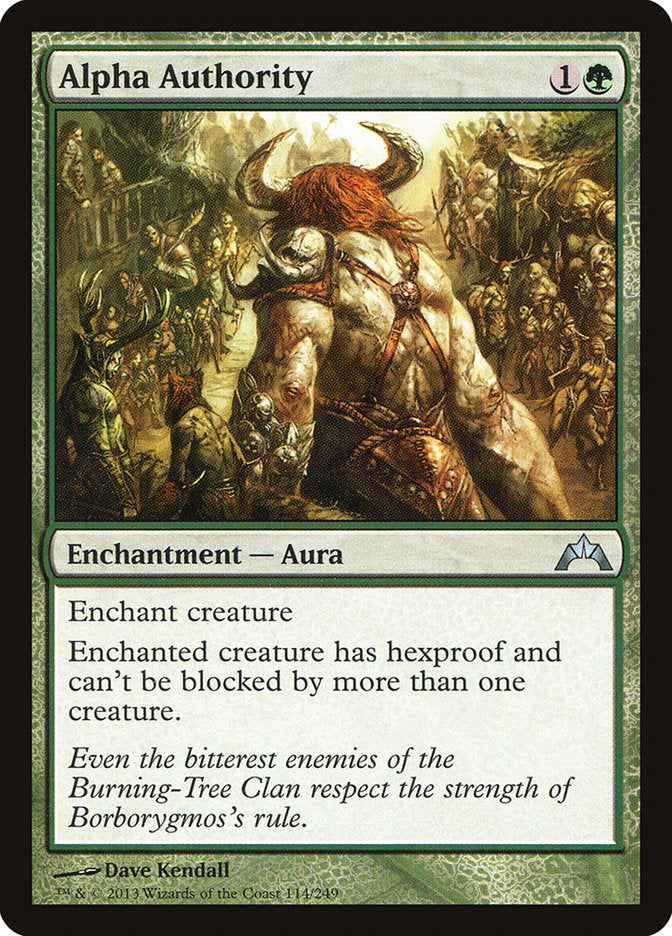Alpha Authority - Foil