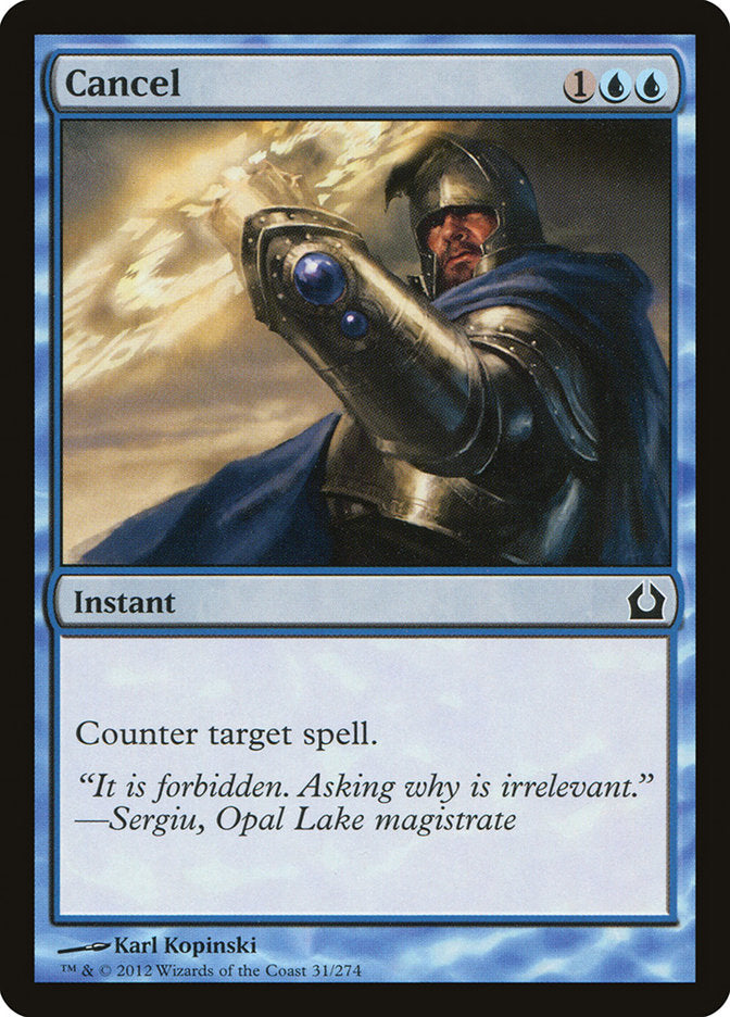 Cancel - Foil