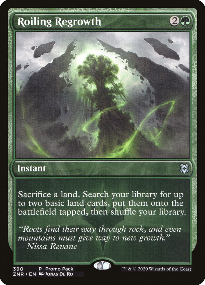 Roiling Regrowth - Foil