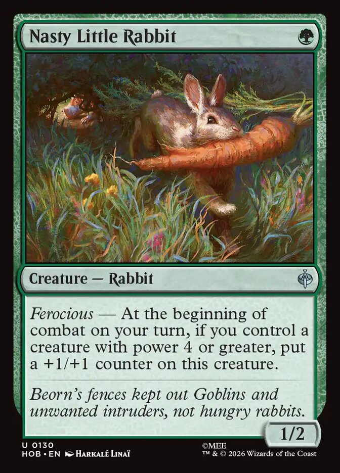 Nasty Little Rabbit - Foil