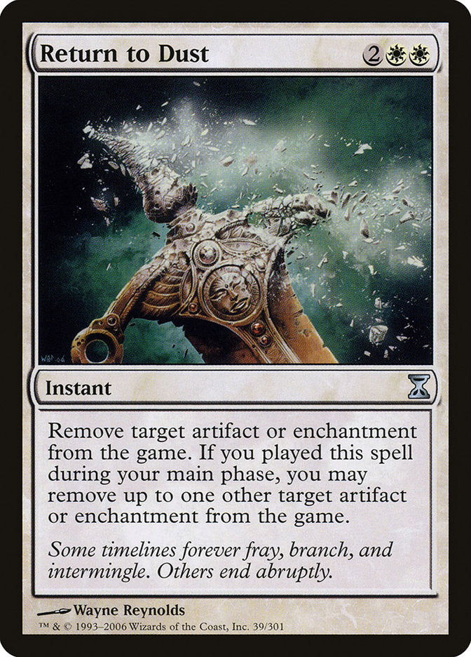 Return to Dust - Foil