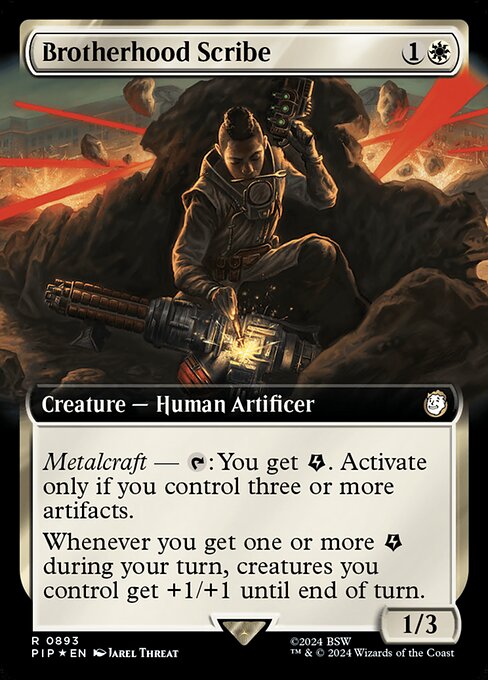 Brotherhood Scribe - Surge Foil