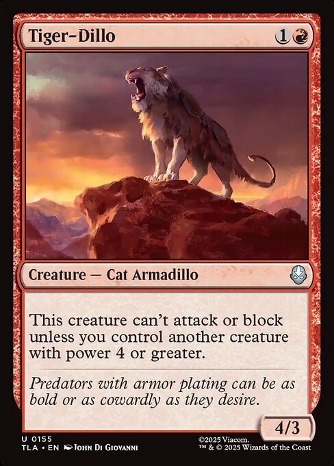 Tiger-Dillo - Foil