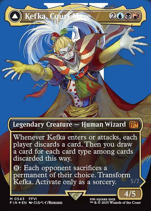 Kefka, Court Mage - Surge Foil
