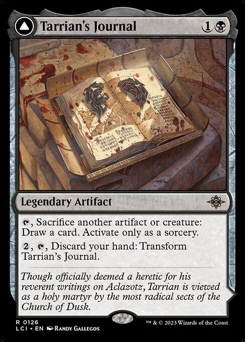 Tarrian's Journal - Foil