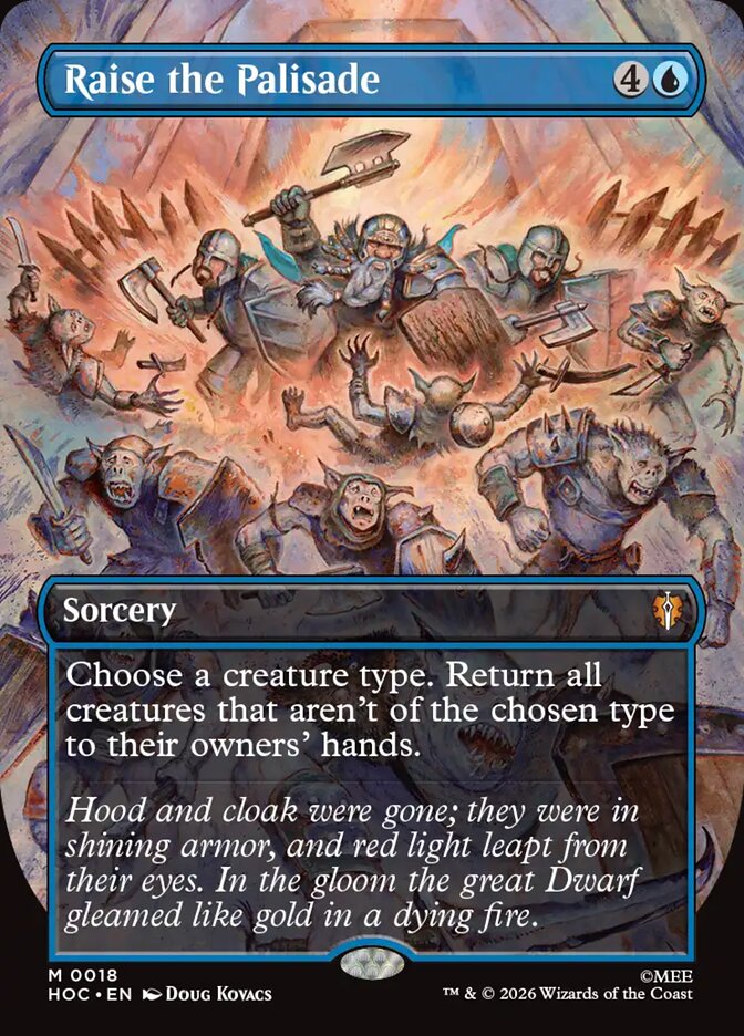 Raise the Palisade - Foil