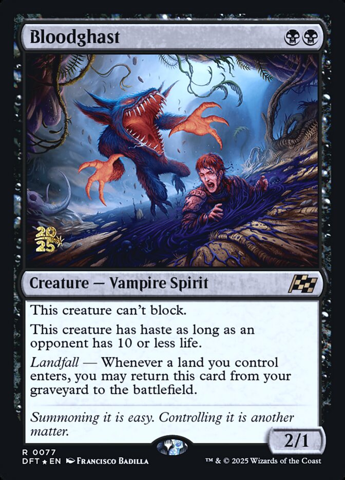 Bloodghast - Foil - Prerelease Promo
