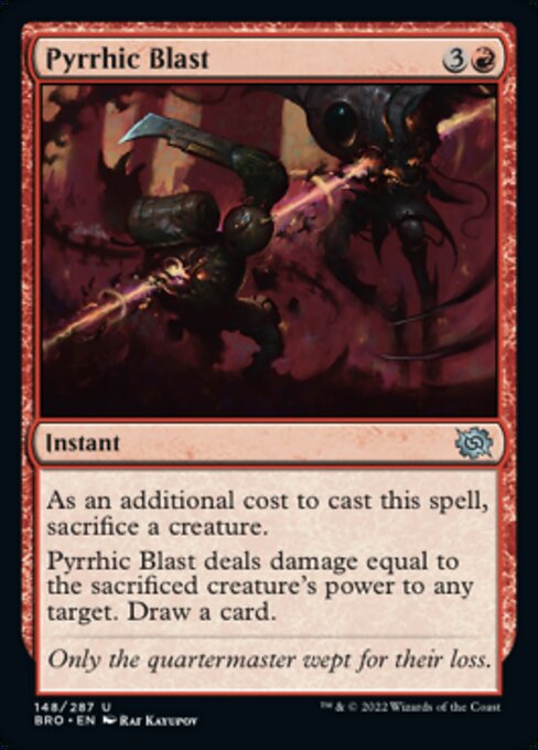 Pyrrhic Blast - Foil