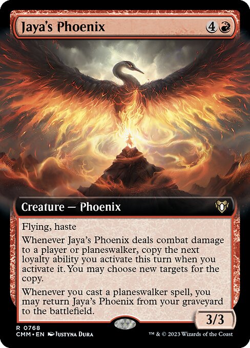 Jaya's Phoenix - Foil