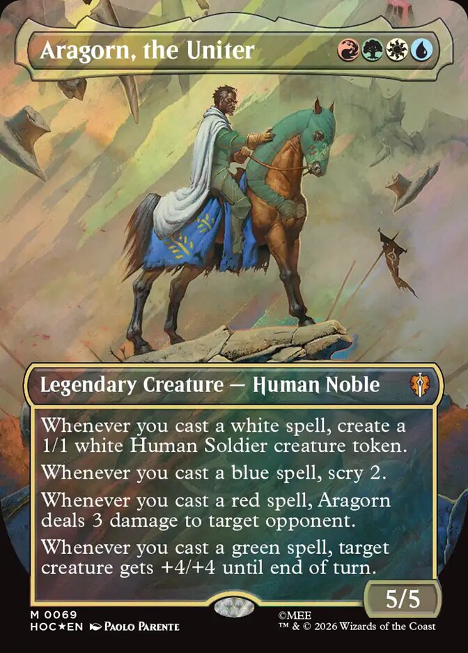 Aragorn, the Uniter - Surge Foil