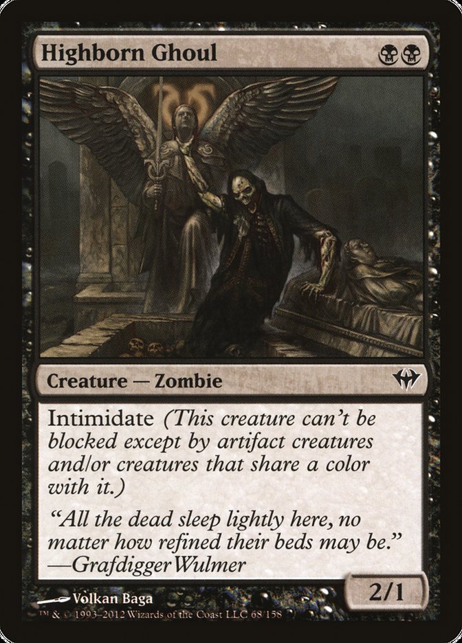 Highborn Ghoul - Foil