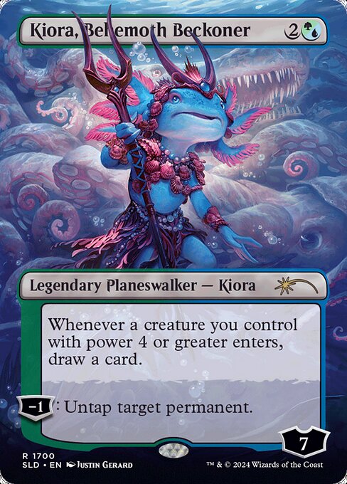 Kiora, Behemoth Beckoner - Foil