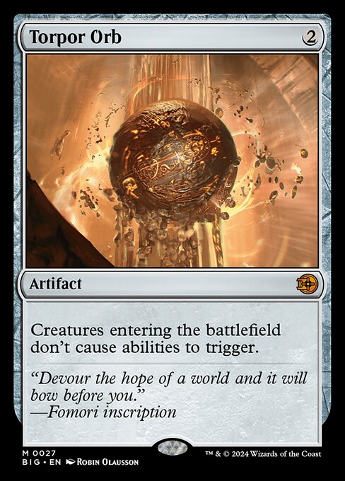 Torpor Orb - Foil