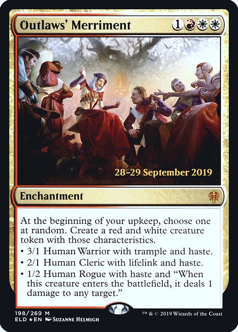 Outlaws' Merriment - Foil - Prerelease Promo