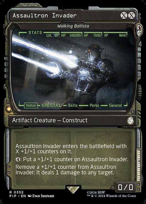 Walking Ballista (Assaultron Invader) - Foil