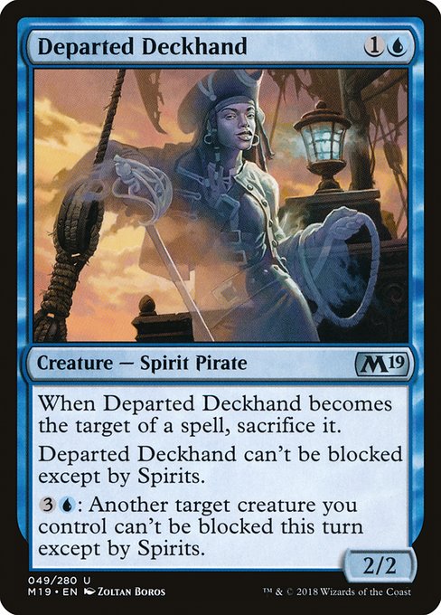 Departed Deckhand - Foil