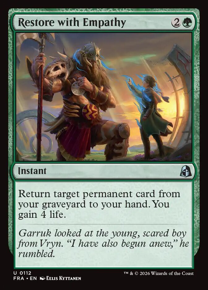 Restore with Empathy - Foil