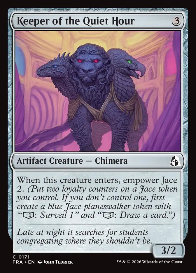 Keeper of the Quiet Hour - Foil