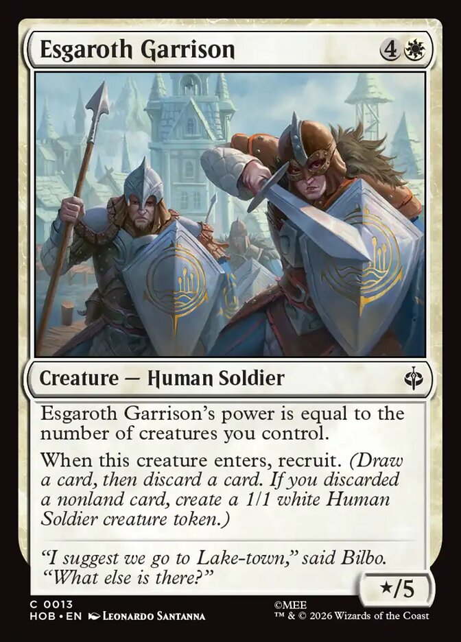 Esgaroth Garrison - Foil