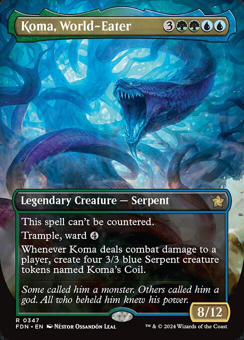 Koma, World-Eater - Foil