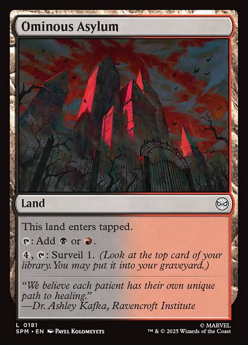 Ominous Asylum - Foil