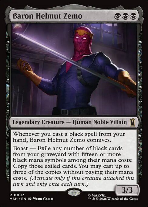 Baron Helmut Zemo - Foil