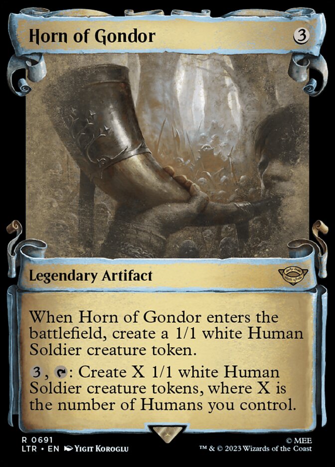 Horn of Gondor - Silver Foil