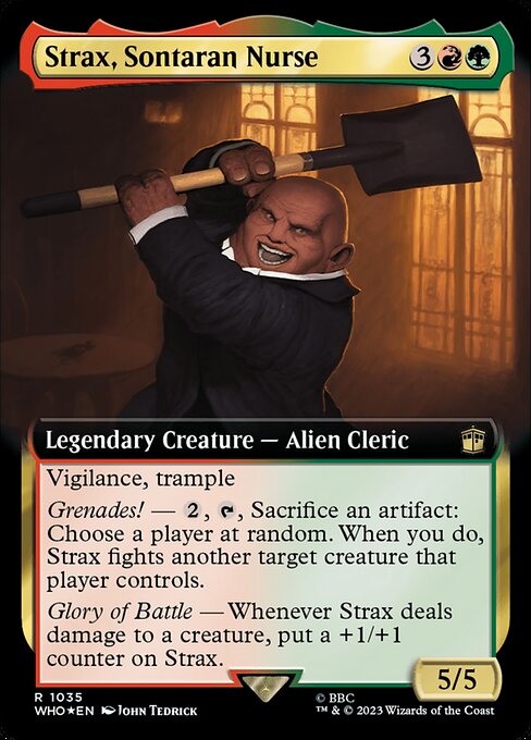 Strax, Sontaran Nurse - Surge Foil
