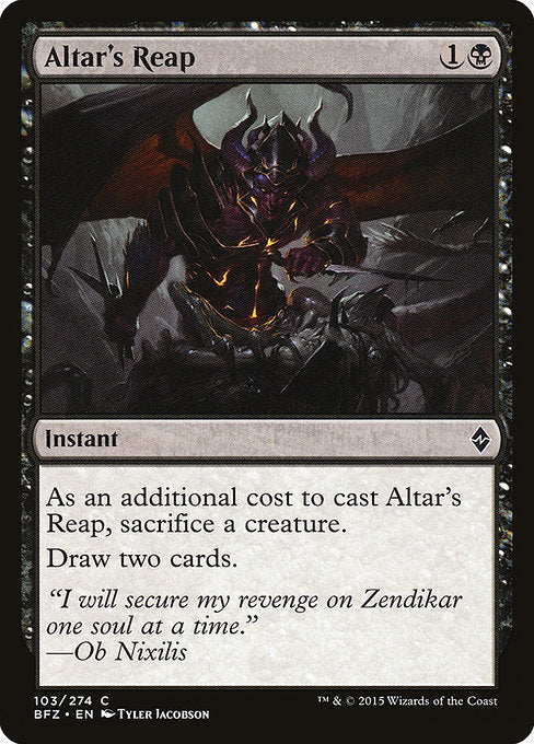 Altar's Reap - Foil