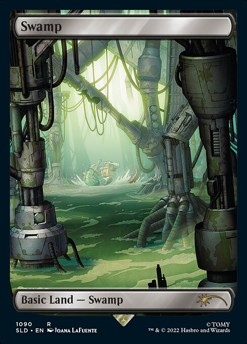 Swamp Full Art (1090) - Foil