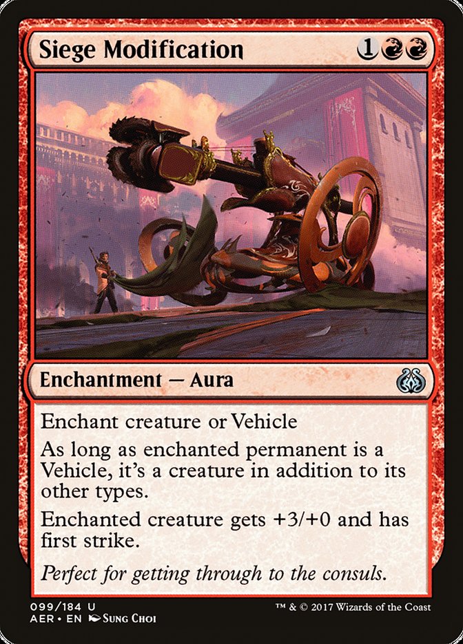 Siege Modification - Foil