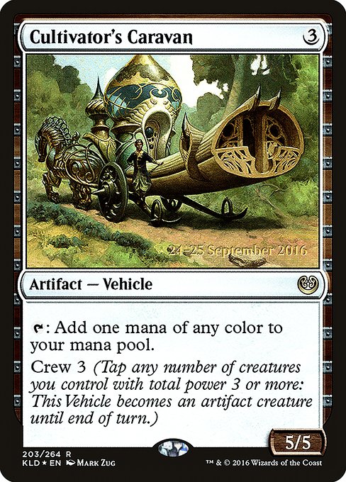 Cultivator's Caravan - Foil - Prerelease Promo