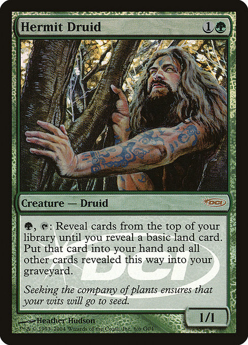 Hermit Druid - Foil - Judge Promo