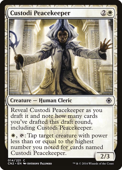 Custodi Peacekeeper - Foil