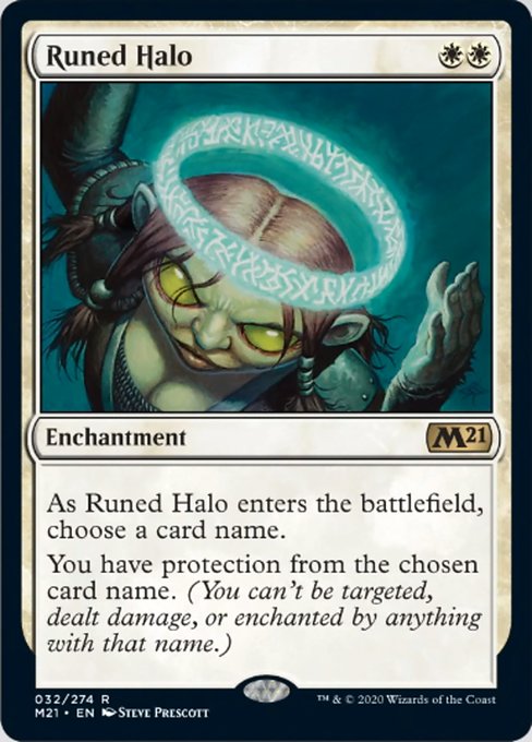 Runed Halo - Foil