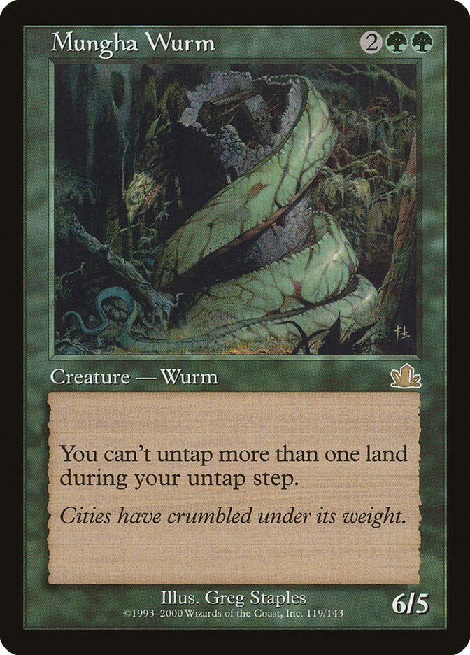 Mungha Wurm - Foil
