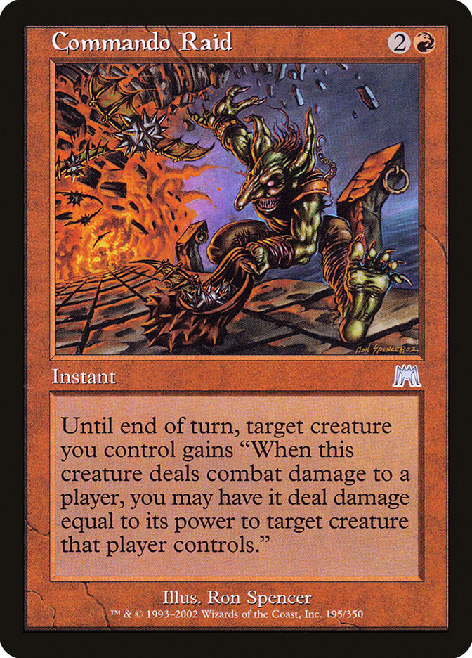Commando Raid - Foil
