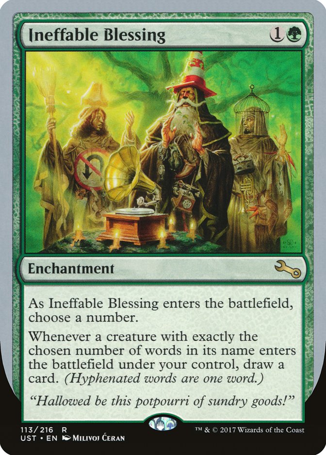 Ineffable Blessing (F - Number)