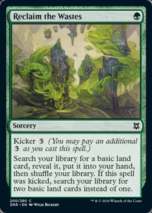 Reclaim the Wastes - Foil