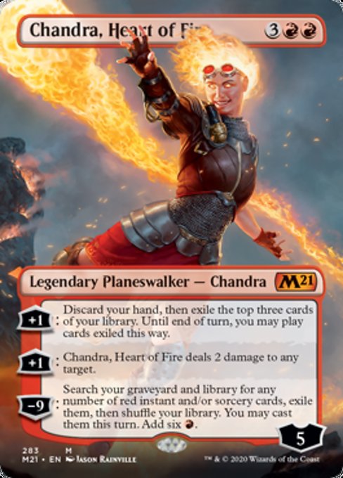 Chandra, Heart of Fire - Foil