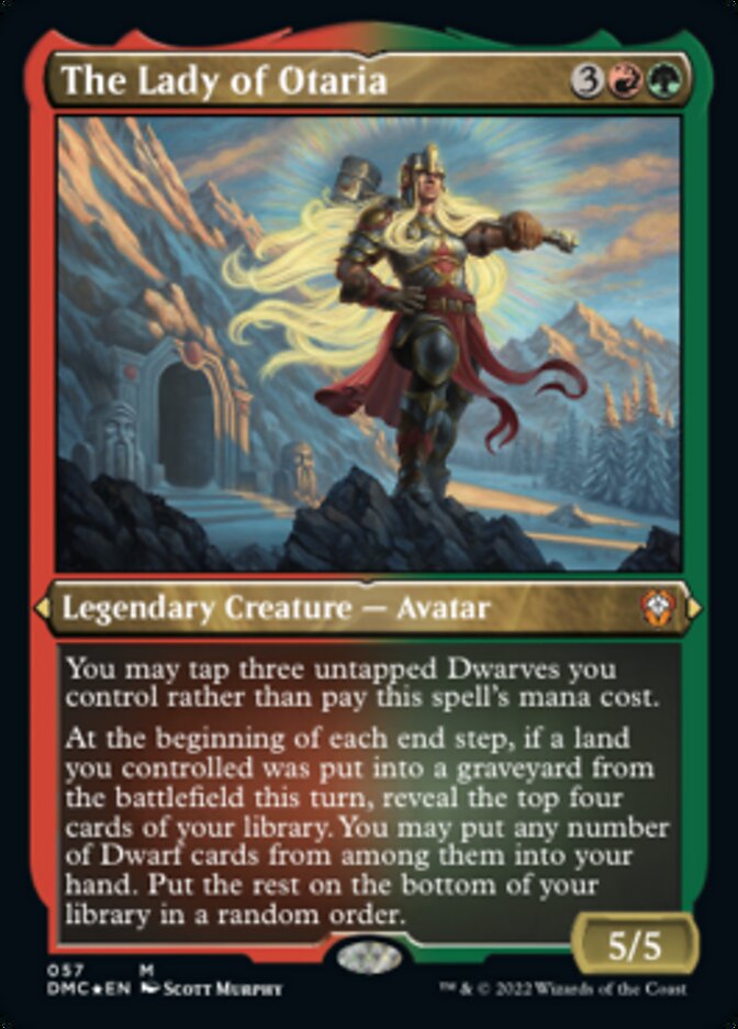 The Lady of Otaria - Foil-Etched