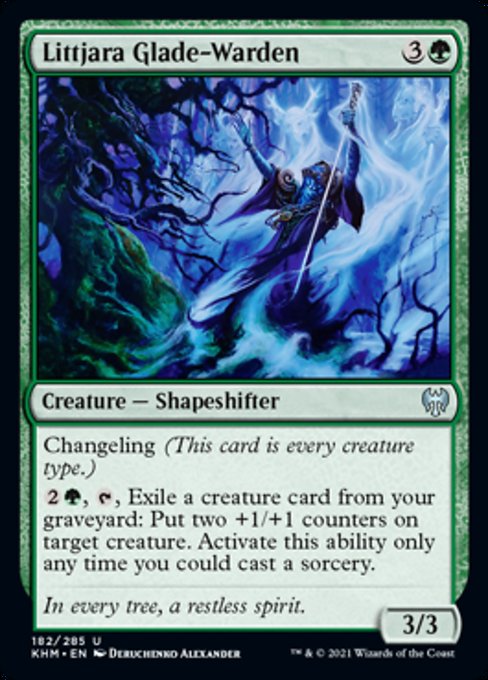 Littjara Glade-Warden - Foil