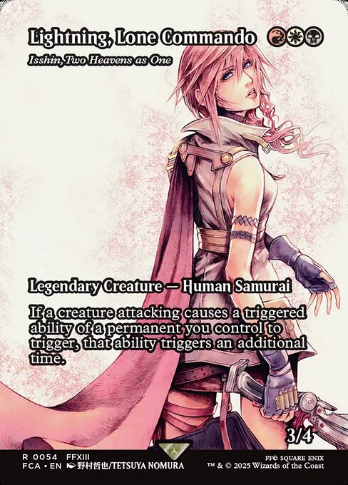 Isshin, Two Heavens as One (Lightning, Lone Commando) - Foil