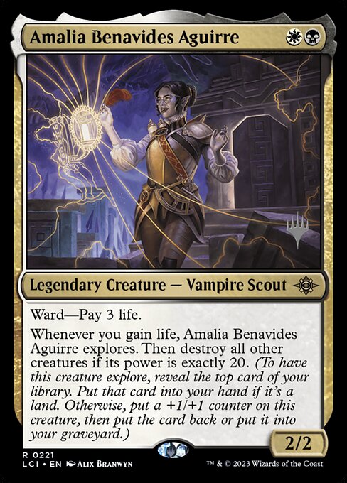 Amalia Benavides Aguirre - Foil - Promo Pack