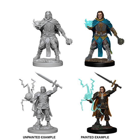 Pathfinder Battles Unpainted Minis - Human Cleric (Male)
