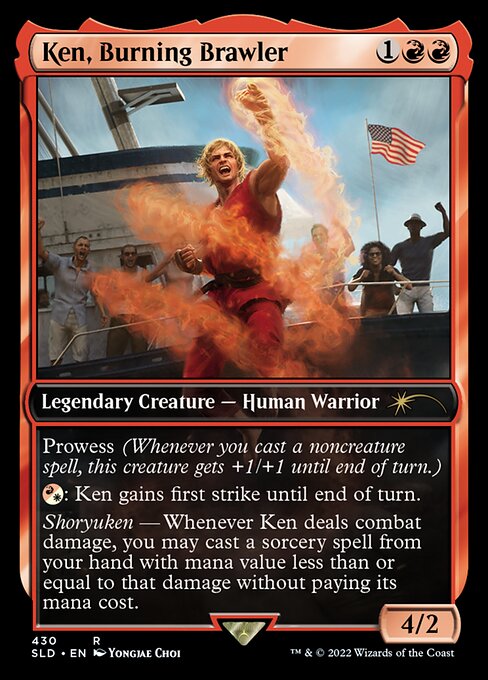 Ken Burning Brawler - Foil