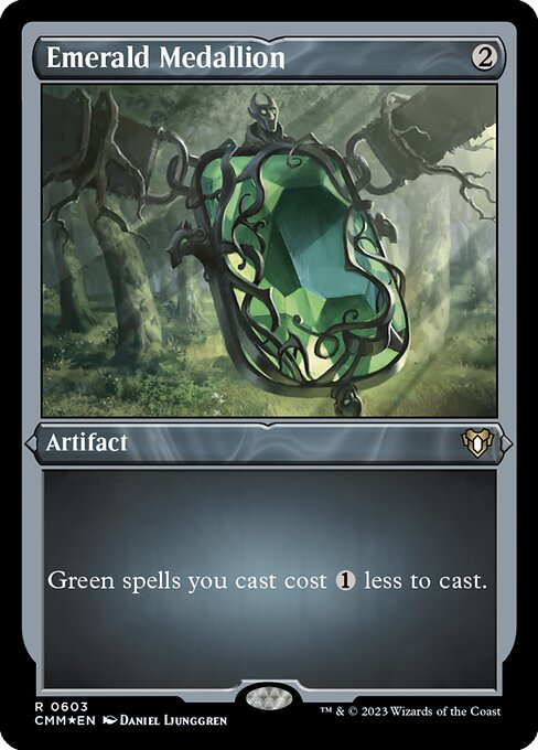 Emerald Medallion - Foil-Etched