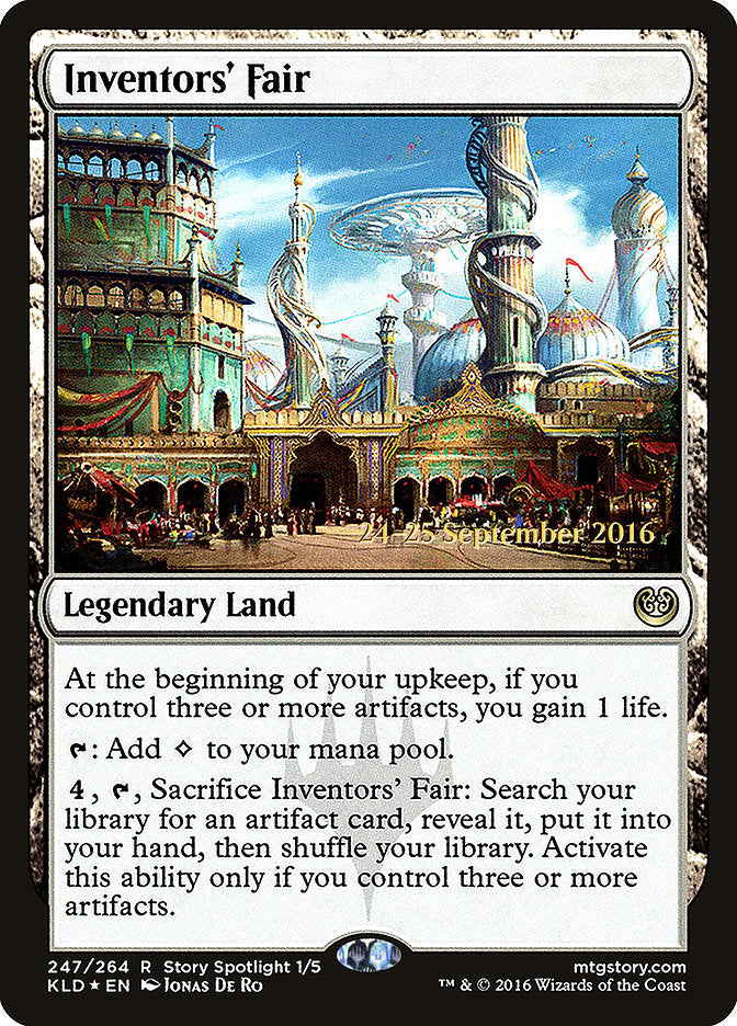 Inventors' Fair - Foil - Prerelease Promo