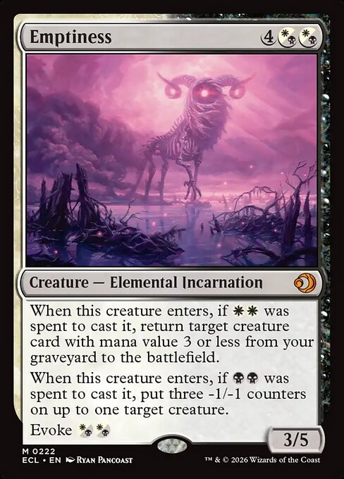 Emptiness - Foil