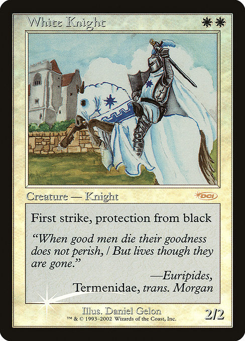 White Knight - Foil - FNM Promo
